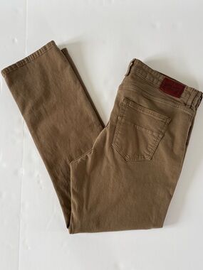 Red Ale by Alesbury Men's Straight Leg Jeans in Brown 36x32